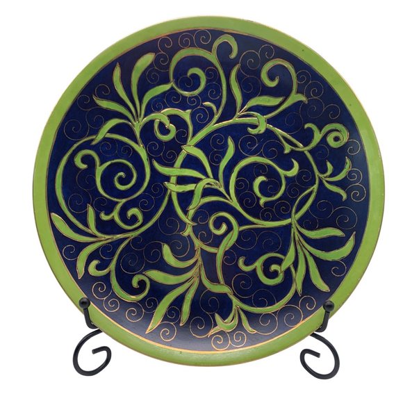Oriental Accent Decorative Plate - Picture 1 of 6